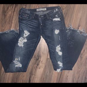 Juniors Hollister Distressed Jeans size 3